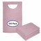 Proheal Disposable Adult Bibs Tie Back  Perfect for Seniors Painting  Eating  Pink 100 Pack 100PK PH-16427H - alternate 4